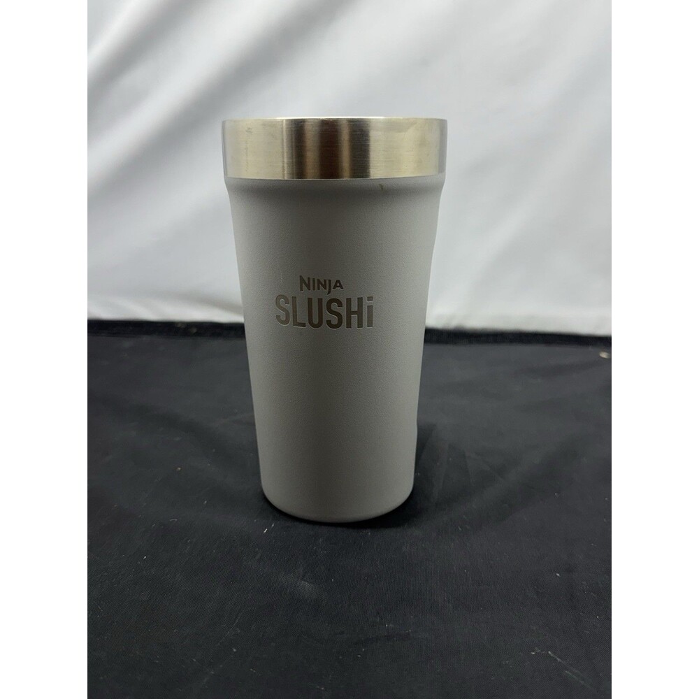 Ninja Slushi 16oz Insulated Tumbler Cup Only Gray Replacement Cup Genuine